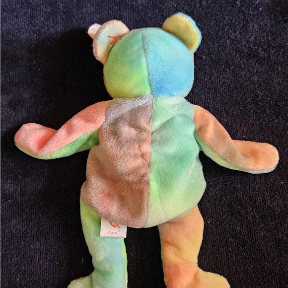 Pair of TY Beanie Babies of Peace - Picture 3 of 9